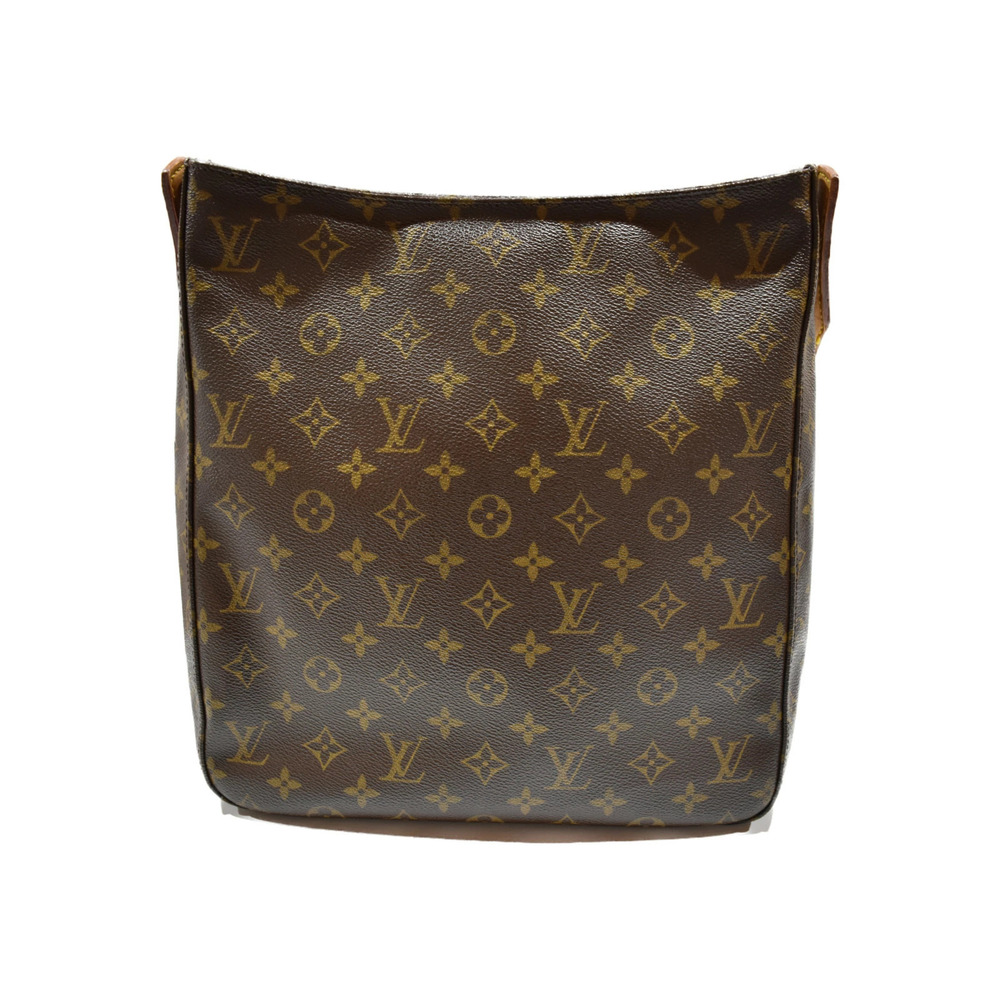 LOUIS VUITTON Looping Monogram Canvas Shoulder Bag Hobo Handbag